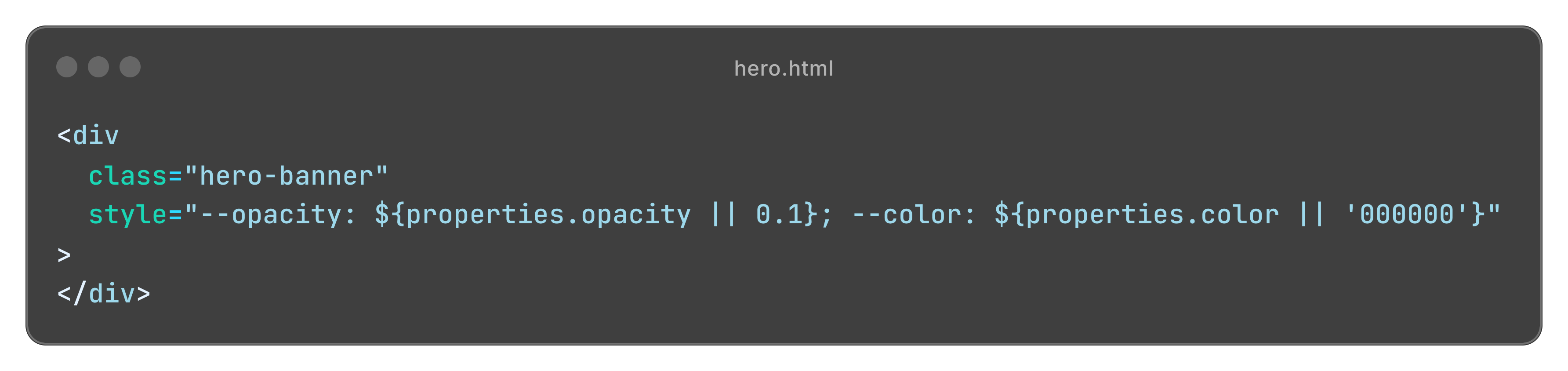 Solution HTML